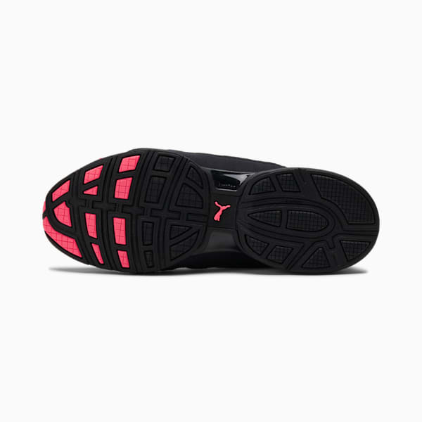 Tenis de entrenamiento para mujer Riaze Prowl, Puma Black-Ignite Pink-Aquamarine, extralarge